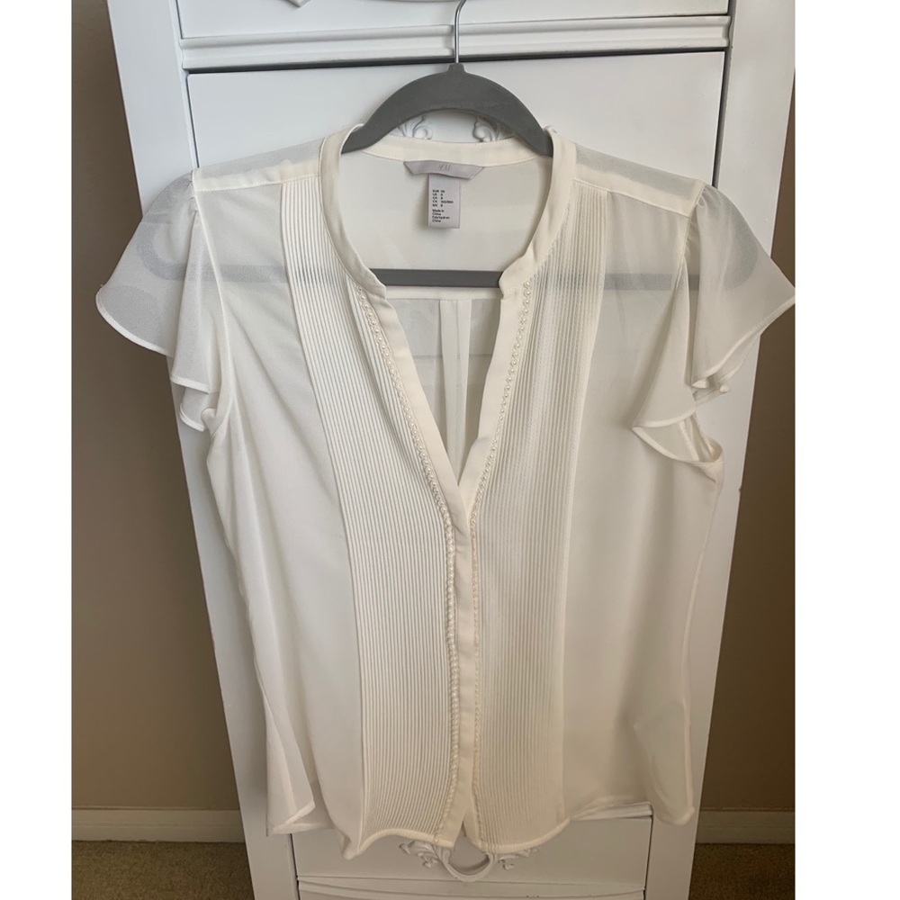 Cream color blouse